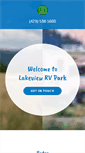 Mobile Screenshot of lakeviewrvpark.com